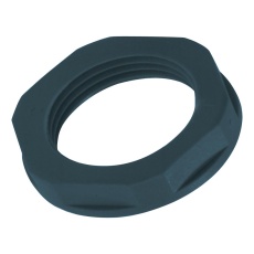 【911371】LOCKNUT  POLYAMIDE  BLACK  1/2inch NPT