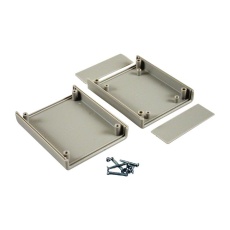 【1593BBGY】ENCLOSURE HANDHELD ABS GREY