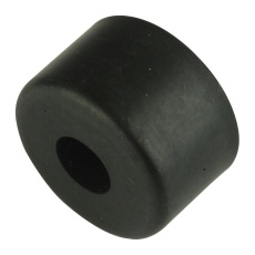【722】RECESSED BUMPER  RUBBER  ROUND  BLACK
