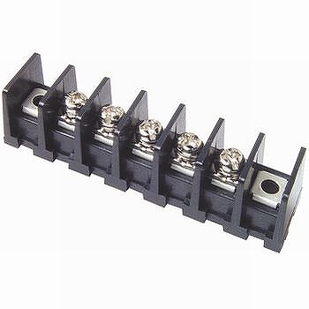 【ML-40-S1BXF-5P】基板用ねじ式端子台 M3フリーねじ 7.62mmピッチ 10A 250V 5極 ねじ止め