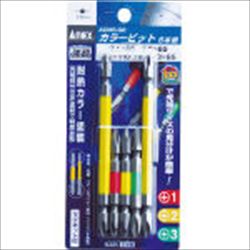 【ACM502】カラービット5本組 (ビット4種)