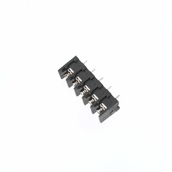 【ML-40-S1BYF-5P】基板用ねじ式端子台 M3フリーねじ 7.62mmピッチ 10A 250V 5極
