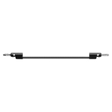 【B-72-0】STACK-UP BANANA PLUG-PLUG  15A  60V  BLK