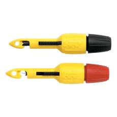 【6405/POM】CONN  INSULATION PIERCING CLIP  4MM PLUG
