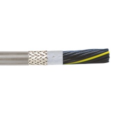 【601802CY】SHLD FLEX CABLE  2COND  18AWG  100FT