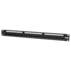 【N254-024】PATCH PANEL  RJ45  CAT6/6A  24PORT  1U