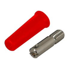 【CT2215-2】CONN  BANANA  JACK  36A  SCREW  RED