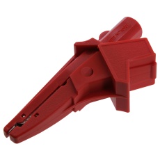 【CT2392A-2】ALLIGATOR CLIP-4MM BANANA JACK  20A  RED