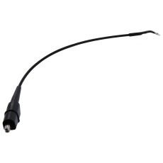 【CT2710-12-0】ALLIGATOR CLIP GROUND LEAD  BLACK