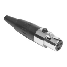 【AG4F】MINI XLR CONN  RCPT  4POS  CABLE