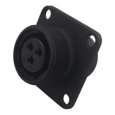 【JR25WR-24S(31)】CIRCULAR CONNECTOR  RCPT  24POS  FLANGE
