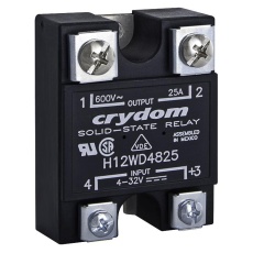 【H12D4825】SOLID STATE RELAY  SPST  25A  4-32VDC