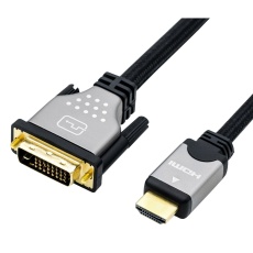 【11.04.5870】CABLE  DVI-D/HDMI A PLUG  1M  BLACK