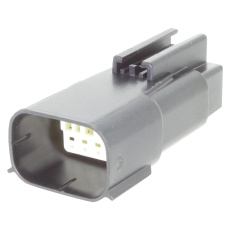 【13763996】PLUG HOUSING  10POS  IP69K  PBT GF