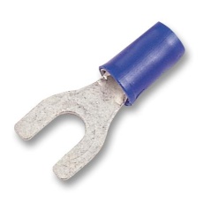 【32060】CRIMP TERMINAL  SPADE  M5  BLUE