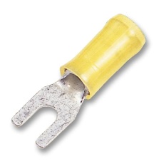 【32589】CRIMP TERMINAL  SPADE  M5  YELLOW