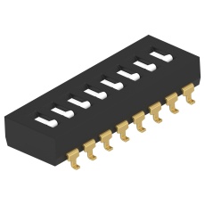 【4-1825059-1】DIP SWITCH  8POS  SPST  SLIDE