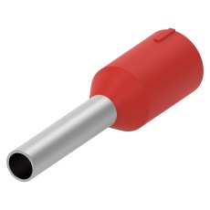 【1241002-1】TERMINAL  WIRE FERRULE  17AWG  RED