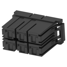 【1-917807-3】CONNECTOR HOUSING  RCPT  6POS  10.16MM
