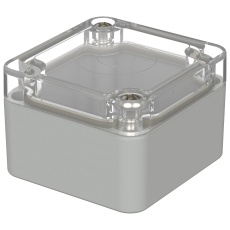 【02205400】SMALL ENCLOSURE  PC  GREY/CLEAR