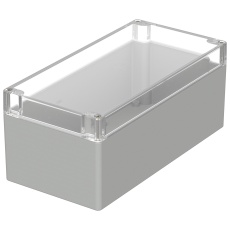 【02242100】SMALL ENCLOSURE  PC  GREY/CLEAR