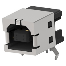 【292304-3】USB B R/A RECP CONNECTOR LEAD FREE 08R4479