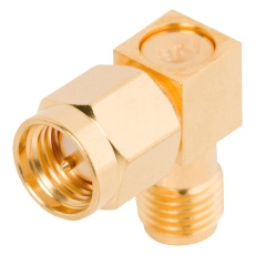 【2994-6001】SMA FEMALE TO MALE ADAPTER R/A / INDIVIDUAL BAG 43AC7729