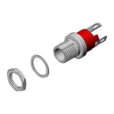 【L721A】DC POWER JACK  5A  30VDC  2.1MM  SOLDER