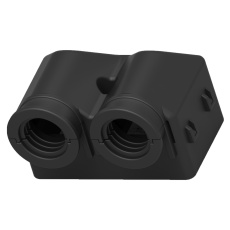 【0528-002-6005】BACKSHELL  PLUG  90 DEG  PA  BLACK