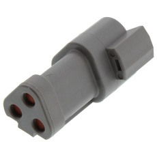 【DT04-3P-P006】AUTOMOTIVE HOUSING  RCPT  3POS  13A