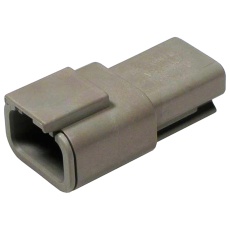 【DTM04-3P】AUTOMOTIVE HOUSING  RCPT  3POS  7.5A