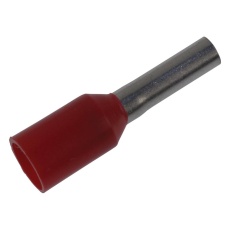 【FSD77-8-3K2】INSUL FERRULE SINGLE WIRE DIN ON REEL  18 AWG (1.00MM2)  8MM PIN LGTH  RED 07AH2234