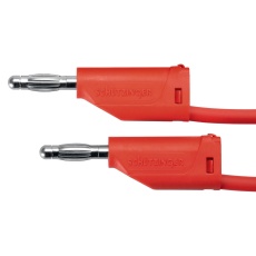 【MFK 15 / 1 / 50 / RT】TEST LEAD  STACKABLE BANANA PLUG  500MM