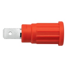 【SEPB 7090 NI / RT】CONN BANANA JACK 24A RED