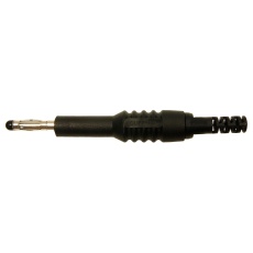 【FCR6381B】CONN  4MM BANANA PLUG   10A  BLACK