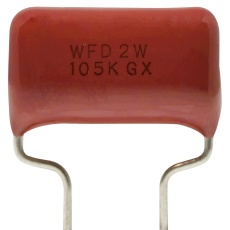 【ECWFD2J103KB】電子機器用フィルムコンデンサー 630V dc 0.01μF ±10％