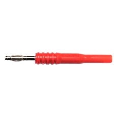 【BU-32101-2】4MM BANANA JACK - PLUG ADAPTER  RED