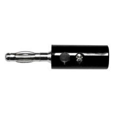 【BU-00249-0】CONN  STACKABLE BANANA PLUG  15A  BLACK