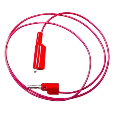 【BU-2030-A-36-2】ALLIGATOR CLIP TO BANANA PLUG   RED
