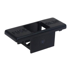 【CFH14HB】PCB FUSE CARRIER COVER  5X20MM  PA  BLK