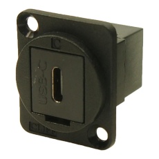 【CP30201】USB ADAPTER  TYPE C RCPT-RCPT  CSK HOLE