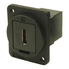 【CP30201X】USB ADAPTER  TYPE C RCPT-RCPT/PLAIN HOLE