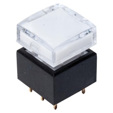 【KLS22F036AQ】PB SWITCH  DPDT  0.5A/25V  PCB  ILL RED