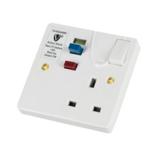 【RCD01WAVN】RCD SOCKET  13A  230VAC  ACTIVE  1 GANG