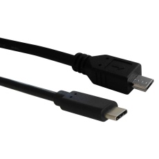 【SC-2CMK010M】USB CABLE  2.0 C -MICRO B PLUG  3.3FT