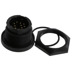 【W4282-10PG-300】CIRCULAR CONNECTOR  10POS  RCPT  SOLDER
