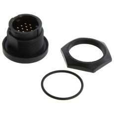 【W4282-12PG-300】CIRCULAR CONNECTOR  12POS  RCPT  SOLDER