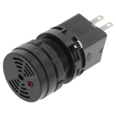 【LW1Z-1X4D】BUZZER W/LED  12-24VAC/DC  SOLDER/TAB