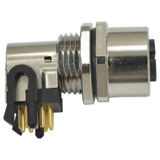 【MSXS-08PFFR-SH7001.】SENSOR CONNECTOR  M12  8P  FEMALE  PANEL