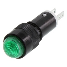 【AP1M222-G】LED PILOT INDICATOR  GREEN  10MM  24V